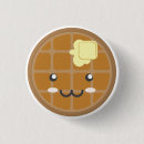 Recherche de gaufre kawaii badges Sourire