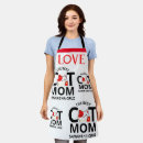 Search for cat person aprons Mom