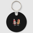 Search for squirt keychains Hot dog