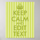 Search for keep calm text posters Typography