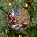 Search for santa claus reindeer ornaments Rudolph