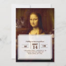 Recherche de mona lisa invitations Pour tous