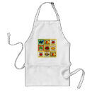 Search for vintage label aprons Retro