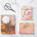 Search for pink and orange wrapping paper Peach