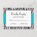 Search for funky zebra invitations Black