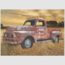 Search for vintage truck tissue paper Rustic