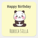 Search for black white yellow stickers Birthday