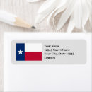 Search for texas state flag return address labels Patriotic