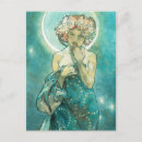 Search for lune postcards Alphonse mucha