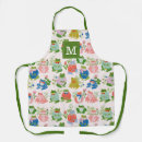 Search for cute frog aprons Whimsical