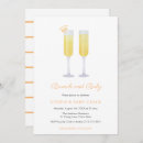 Search for mimosa baby shower invitations Gender neutral