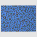 Search for dog paw tissue paper Blue