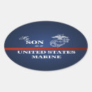 Search for marine dad stickers Military