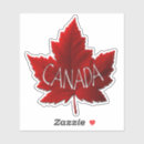 Search for canada day stickers Maple leaf