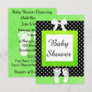 Search for lime green baby shower invitations Black