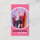 Search for sales representative business cards Makeup