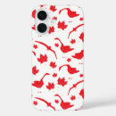 Search for maple leaf flag iphone cases Red