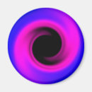 Recherche de spirale bleue magnets Rose