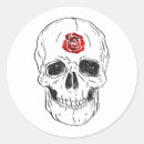 Search for skeleton red stickers Gothic