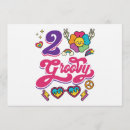 Recherche de 2ème anniversaire invitations Hippie