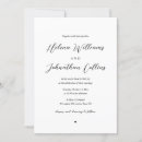 Recherche de groom wedding invitations Noir et blanc