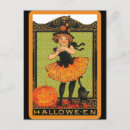 Search for girl witch postcards Spooky