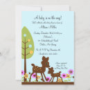 Search for deer baby boy shower invitations Woodland animals