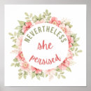 Search for nevertheless she persisted posters Feminism