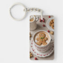 Search for cookies rectangular keychains Gingerbread