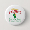 Search for juneteenth buttons Freedom