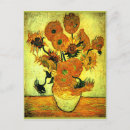 Search for van gogh flower paintings postcards Sunflowers