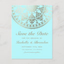 Search for beach wedding save the date postcards Turquoise
