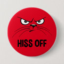 Search for angry cat buttons Kitty