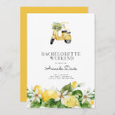 Search for main squeeze bachelorette party invitations Lemon