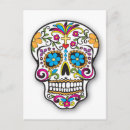 Recherche de sugar skull cartes postales Mexique