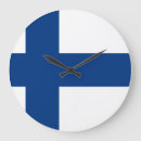 Recherche de drapeau de la finlande horloges Finlandais