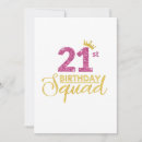 Search for squad invitations For her