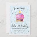 Search for watercolor unicorns invitations Colourful