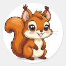 Search for cartoon squirrel stickers Adorable