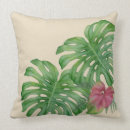 Search for tropical jungle pillows Monstera leaves