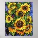 Search for bright flowers posters Sunflowers