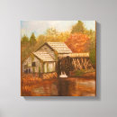 Search for old barn canvas prints Autumn