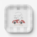 Search for racing cars paper plates Retro