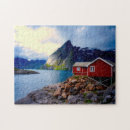 Recherche de fjord puzzles Lac