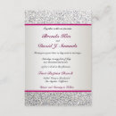 Search for fuschia invitations Sparkle