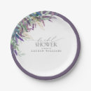 Search for lavender bridal shower plates Floral