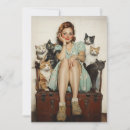 Search for crazy cat lady invitations For her