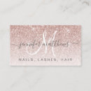Search for pink and gold nail business cards Boss