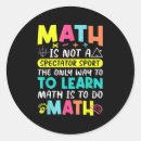 Search for math fun stickers School