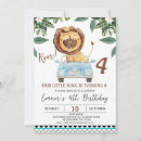 Search for king of the jungle invitations Greenery